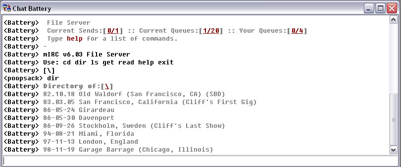 fserve Directories